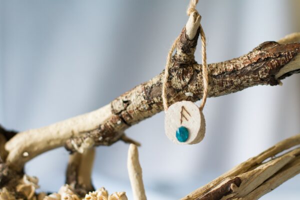 Gri-gri rune Ansuz et apatite
