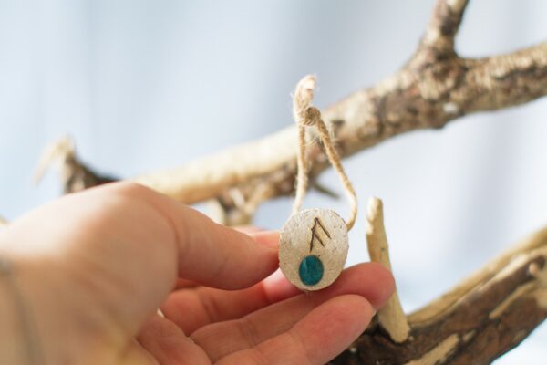 Gri-gri rune Ansuz et apatite – Image 2